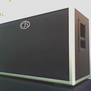 Custom built speaker cabinet